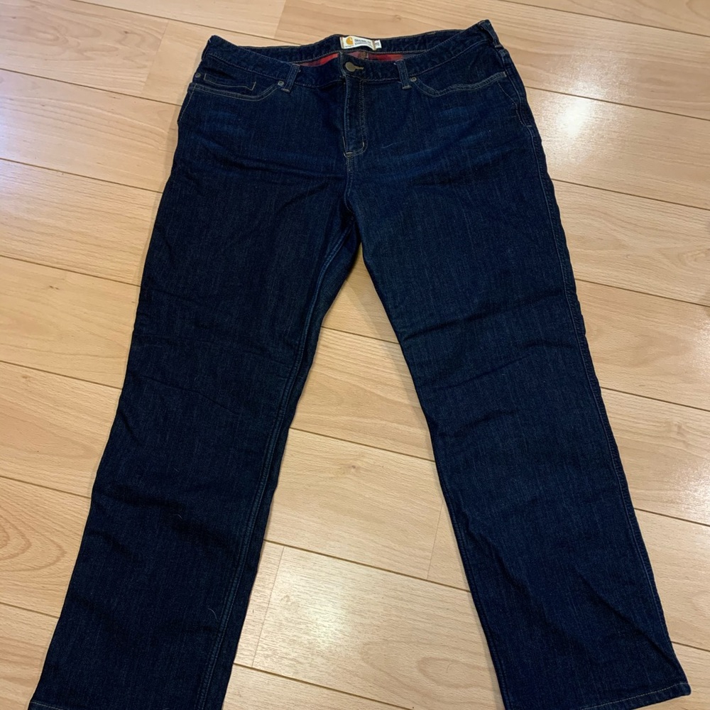 Carhartt Womens Lined Jeans